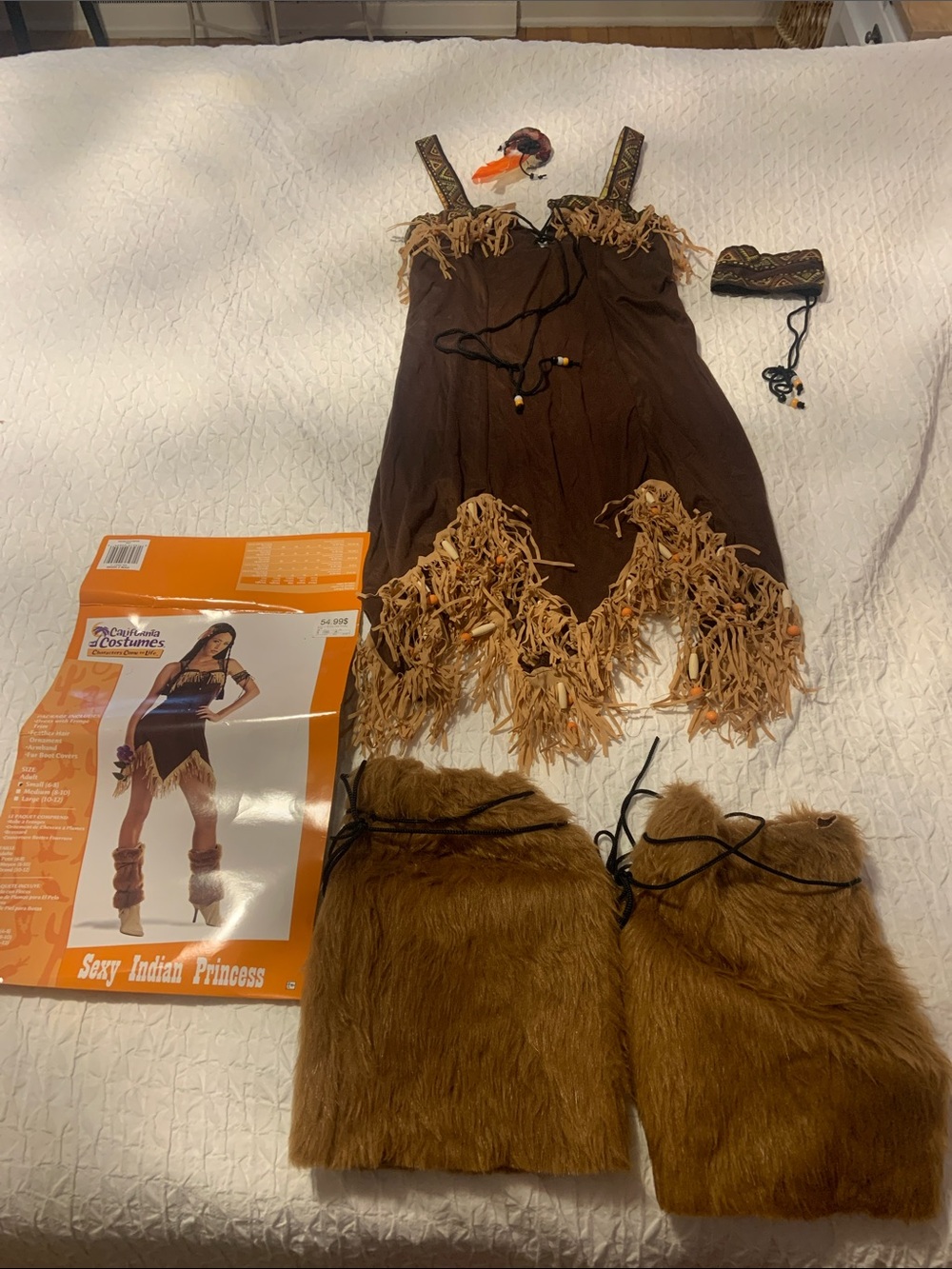 Sexy Indian Princess Adult Costume.